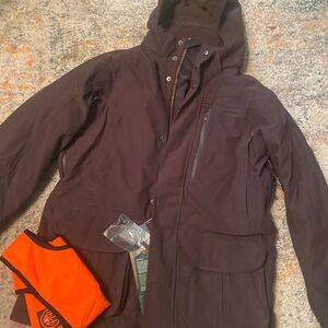 NWT Beretta Men's Hooded Hunting Field Jacket with Vest M